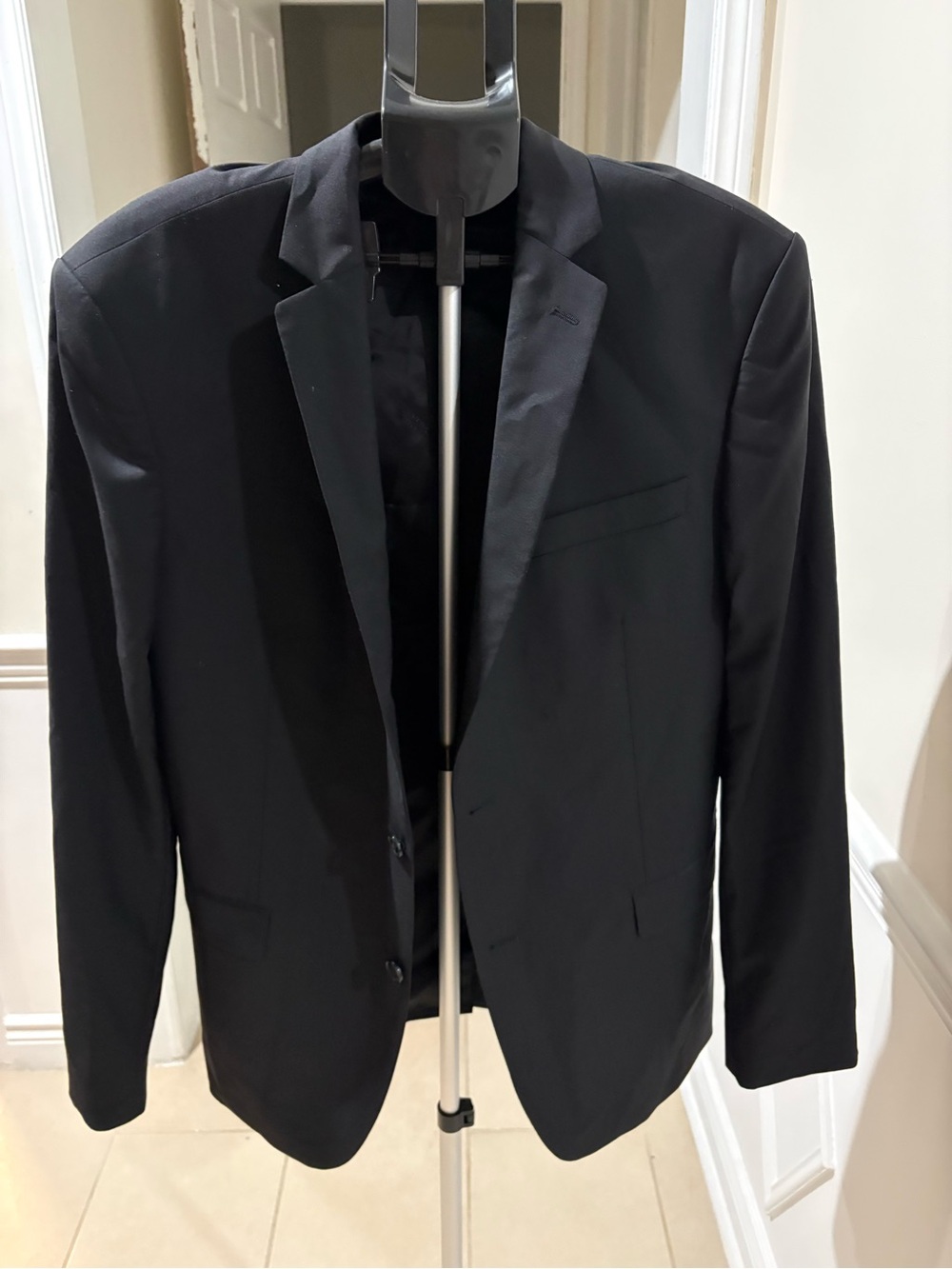 Versace Black Men's Suit Blazer - Sleek Tailored Design